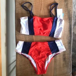 NWT Color Block Swimsuit